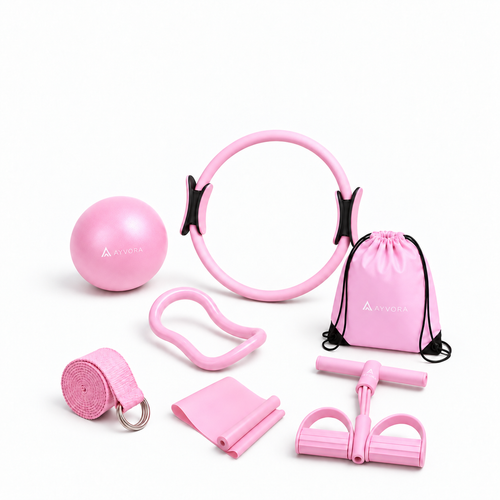 AYVORA Pilates Set für Zuhause | 16er oder 7er Set